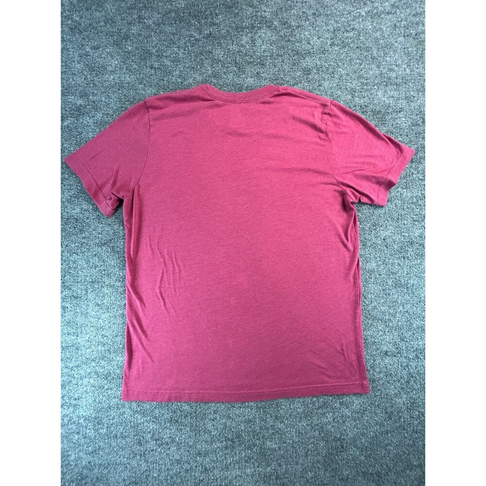 Choose Happy Graphic T-Shirt Women's L Pink Inspirational Bella Short Sleeve Tee - Picture 2 of 6